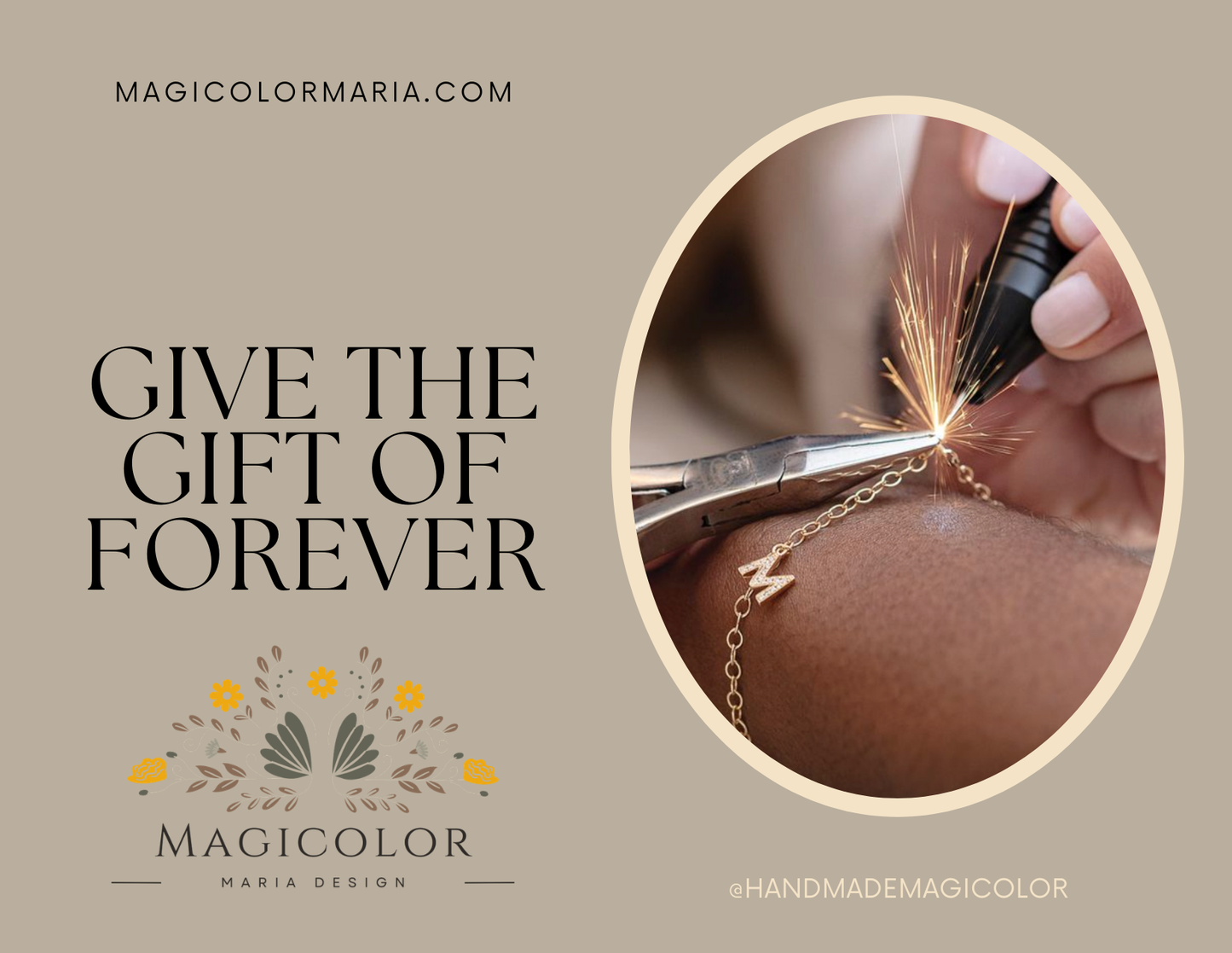 Magicolor Permanent Jewelry Gift Card✨